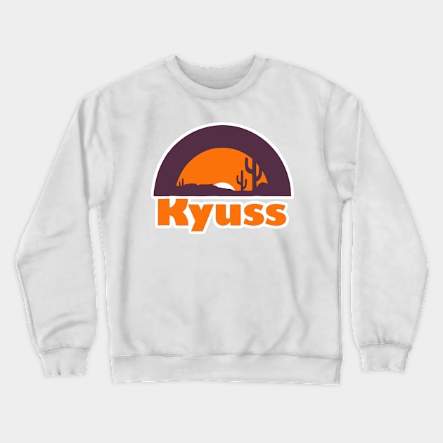 Kyuss LOGO Crewneck Sweatshirt by suckerpack